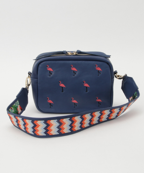 PAPILLONNER（パピヨネ）の「フラミンゴショルダー（ショルダーバッグ・レディース・グレー/ブルー・FREE）」の16枚目の写真