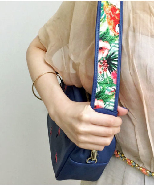 PAPILLONNER（パピヨネ）の「フラミンゴショルダー（ショルダーバッグ・レディース・グレー/ブルー・FREE）」の15枚目の写真