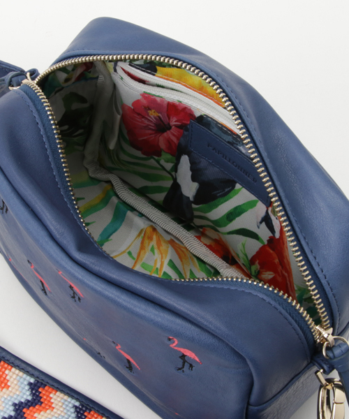 PAPILLONNER（パピヨネ）の「フラミンゴショルダー（ショルダーバッグ・レディース・グレー/ブルー・FREE）」の10枚目の写真