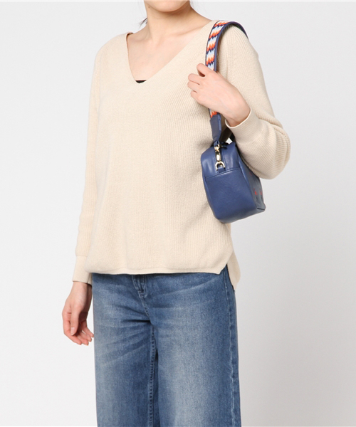 PAPILLONNER（パピヨネ）の「フラミンゴショルダー（ショルダーバッグ・レディース・グレー/ブルー・FREE）」の8枚目の写真