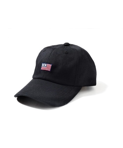 BEN DAVIS ORIGINALS（ベンデイビスオリジナルス）の「《BEN DAVIS》 LOW CAP AMERICAN FLAG EMBROIDERY（キャップ・メンズ・ホワイト/ネイビー/ベージュ/ブラック/ライトピンク・FREE）」の21枚目の写真