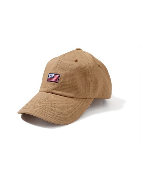 BEN DAVIS ORIGINALS（ベンデイビスオリジナルス）の「《BEN DAVIS》 LOW CAP AMERICAN FLAG EMBROIDERY（キャップ・メンズ・ホワイト/ネイビー/ベージュ/ブラック/ライトピンク・FREE）」の22枚目の写真