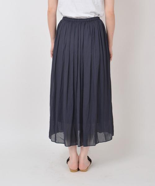 liflattie ships（リフラティ シップス）の「liflattie ships:ワッシャー ロング スカート ◇（スカート・レディース・レッド/ネイビー・SMALL/MEDIUM）」の5枚目の写真