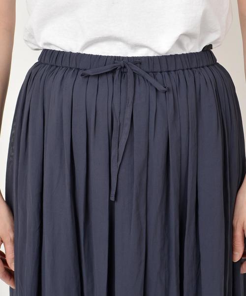 liflattie ships（リフラティ シップス）の「liflattie ships:ワッシャー ロング スカート ◇（スカート・レディース・レッド/ネイビー・SMALL/MEDIUM）」の6枚目の写真