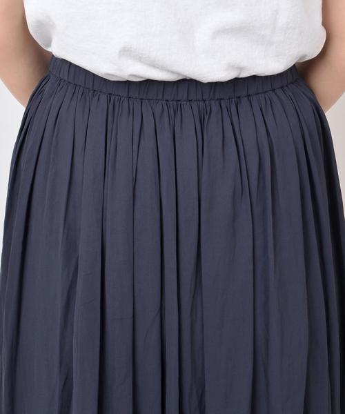 liflattie ships（リフラティ シップス）の「liflattie ships:ワッシャー ロング スカート ◇（スカート・レディース・レッド/ネイビー・SMALL/MEDIUM）」の8枚目の写真