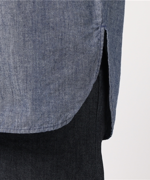 SEAGREEN（シーグリーン）の「seagreen(シーグリーン）（シャツ/ブラウス・レディース・ネイビー/ブルー・1/2）」の8枚目の写真