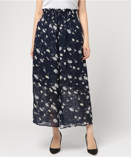 one after another NICE CLAUP（ワンアフターアナザーナイスクラップ）の「コルセットアソート柄ワイドパンツ（その他パンツ・レディース・ブラック系その他/ブラック/グリーン系その他/ブルー系その他・FREE）」の20枚目の写真