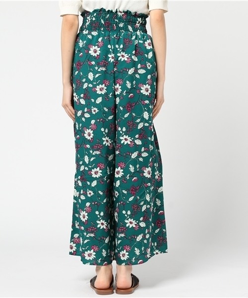 one after another NICE CLAUP（ワンアフターアナザーナイスクラップ）の「コルセットアソート柄ワイドパンツ（その他パンツ・レディース・ブラック系その他/ブラック/グリーン系その他/ブルー系その他・FREE）」の7枚目の写真