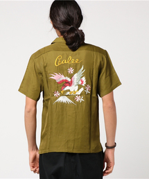 CALEE◆キャリー17AW/cotton sounenir jacket/ジャケット/S/コットン/ORN CALEE（キャリー）の「S⁄S SOUVENIR RAYON SHIRT（シャツ⁄ブラウス