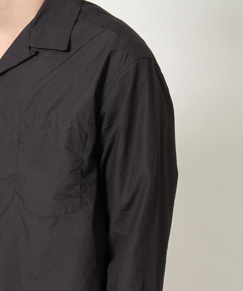 coen（コーエン）の「タイプライターロングスリーブオープンカラーシャツ（シャツ/ブラウス・メンズ・ライトピンク/オリーブ/ブラック・SMALL/MEDIUM/LARGE）」の15枚目の写真