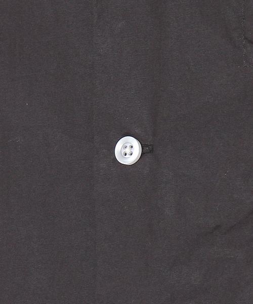 coen（コーエン）の「タイプライターロングスリーブオープンカラーシャツ（シャツ/ブラウス・メンズ・ライトピンク/オリーブ/ブラック・SMALL/MEDIUM/LARGE）」の18枚目の写真