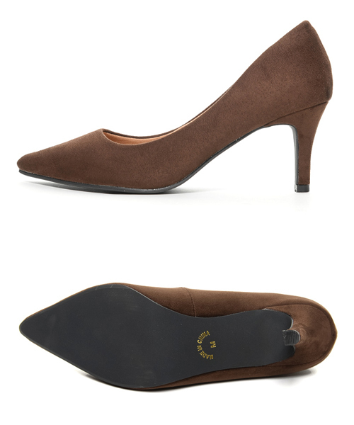 Re:EDIT（リエディ）の「7cmヒールポインテッドトゥパンプス（パンプス・レディース・ベージュ/ネイビー/グレー/ブラック系その他/レッド/ピンク/キャメル/ブラウン/ブルーグリーン/ブラック・XX-SMALL/SMALL/X-SMALL/XX-LARGE/LARGE/MEDIUM/X-LARGE/XXX-LARGE）」の22枚目の写真