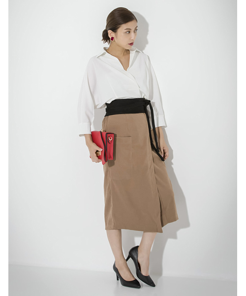 Re:EDIT（リエディ）の「7cmヒールポインテッドトゥパンプス（パンプス・レディース・ベージュ/ネイビー/グレー/ブラック系その他/レッド/ピンク/キャメル/ブラウン/ブルーグリーン/ブラック・XX-SMALL/SMALL/X-SMALL/XX-LARGE/LARGE/MEDIUM/X-LARGE/XXX-LARGE）」の20枚目の写真