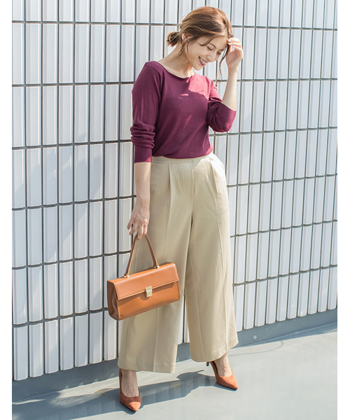 Re:EDIT（リエディ）の「7cmヒールポインテッドトゥパンプス（パンプス・レディース・ベージュ/ネイビー/グレー/ブラック系その他/レッド/ピンク/キャメル/ブラウン/ブルーグリーン/ブラック・XX-SMALL/SMALL/X-SMALL/XX-LARGE/LARGE/MEDIUM/X-LARGE/XXX-LARGE）」の12枚目の写真