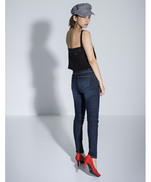 Re:EDIT（リエディ）の「7cmヒールポインテッドトゥパンプス（パンプス・レディース・ベージュ/ネイビー/グレー/ブラック系その他/レッド/ピンク/キャメル/ブラウン/ブルーグリーン/ブラック・XX-SMALL/SMALL/X-SMALL/XX-LARGE/LARGE/MEDIUM/X-LARGE/XXX-LARGE）」の15枚目の写真