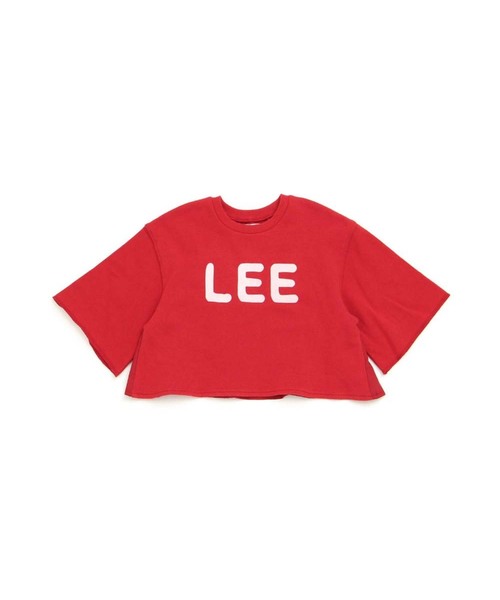 apres les cours（アプレレクール）の「LEE 後布帛ギャザートレーナー（スウェット・キッズ・ネイビー/グレー/レッド・100/110/120/130/140/80/90）」の16枚目の写真