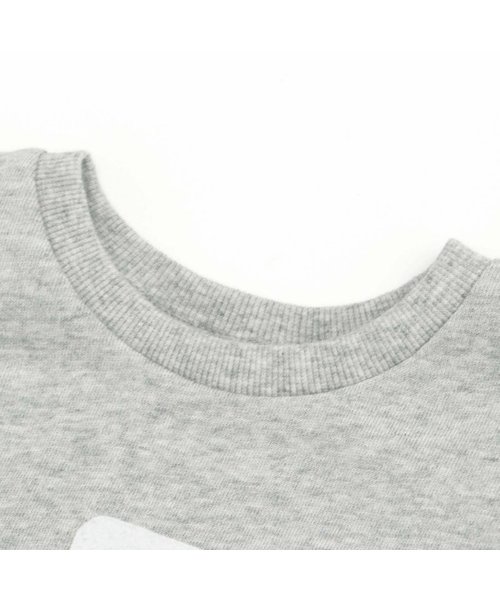 apres les cours（アプレレクール）の「LEE 後布帛ギャザートレーナー（スウェット・キッズ・ネイビー/グレー/レッド・100/110/120/130/140/80/90）」の5枚目の写真