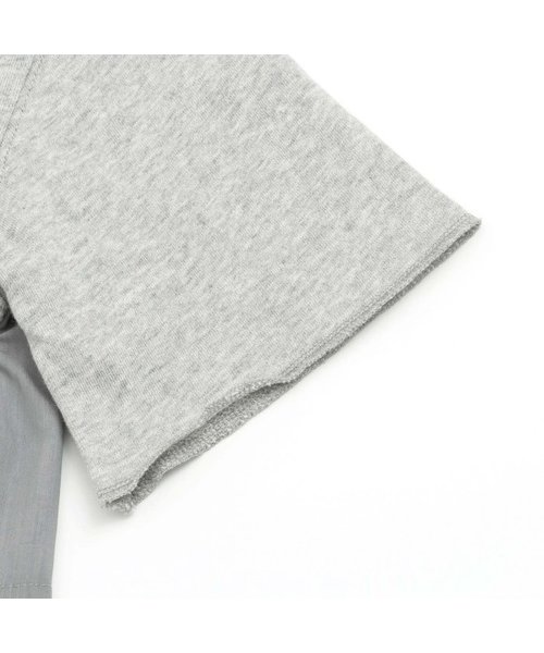 apres les cours（アプレレクール）の「LEE 後布帛ギャザートレーナー（スウェット・キッズ・ネイビー/グレー/レッド・100/110/120/130/140/80/90）」の13枚目の写真