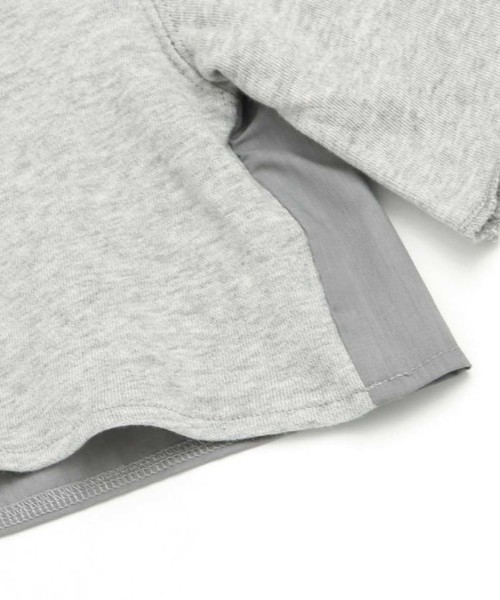 apres les cours（アプレレクール）の「LEE 後布帛ギャザートレーナー（スウェット・キッズ・ネイビー/グレー/レッド・100/110/120/130/140/80/90）」の21枚目の写真