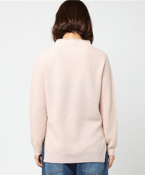 セール】カシミアウール 片畦スタンドプルオーバー◇（ニット/セーター
