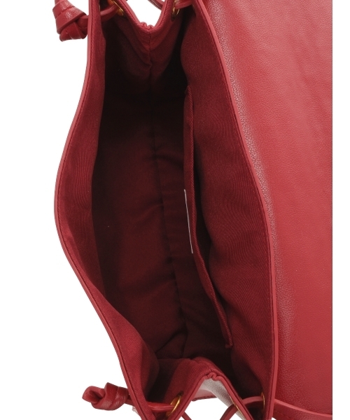 merry jenny（メリージェニー）の「シンプルフェイクレザーポシェット（ハンドバッグ・レディース・ブラック/レッド/グリーン・FREE）」の12枚目の写真