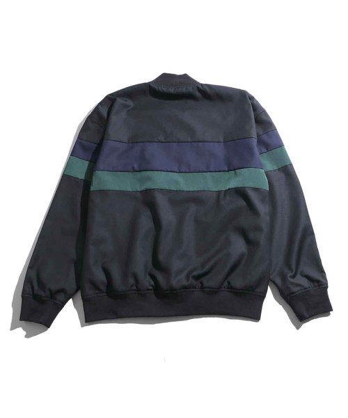 WEGO（ウィゴー）の「WEGO/カラー切替えZIPブルゾン（ブルゾン・メンズ・パープル/レッド/グリーン・LARGE/MEDIUM）」の6枚目の写真