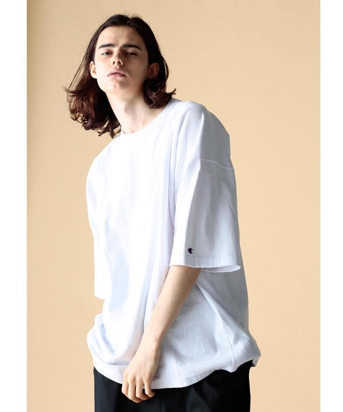 Champion（チャンピオン）の「＜Champion × monkey time＞ REVERSE WEAVE TEE/Tシャツ ◆（Tシャツ/カットソー・メンズ・ホワイト/ブラック・SMALL/MEDIUM/LARGE/X-LARGE）」の5枚目の写真