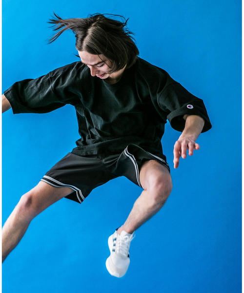 Champion（チャンピオン）の「＜Champion × monkey time＞ REVERSE WEAVE TEE/Tシャツ ◆（Tシャツ/カットソー・メンズ・ホワイト/ブラック・SMALL/MEDIUM/LARGE/X-LARGE）」の12枚目の写真