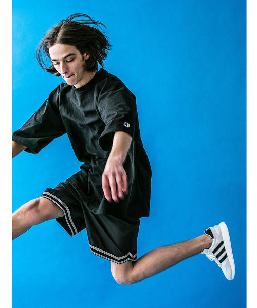 Champion（チャンピオン）の「＜Champion × monkey time＞ REVERSE WEAVE TEE/Tシャツ ◆（Tシャツ/カットソー・メンズ・ホワイト/ブラック・SMALL/MEDIUM/LARGE/X-LARGE）」の4枚目の写真