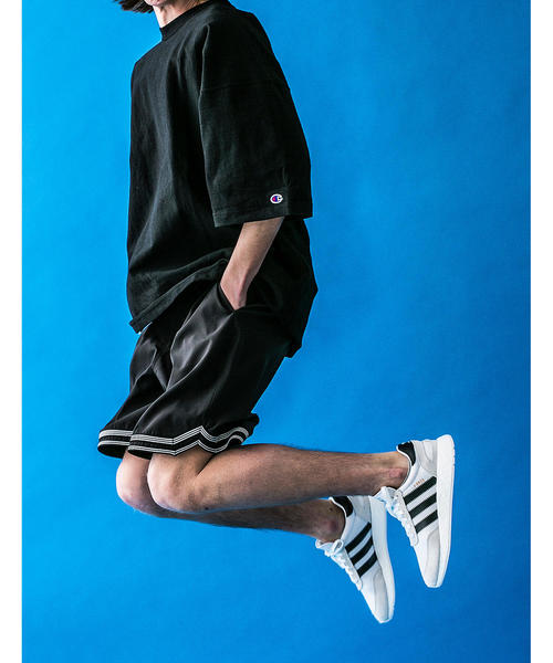 Champion（チャンピオン）の「＜Champion × monkey time＞ REVERSE WEAVE TEE/Tシャツ ◆（Tシャツ/カットソー・メンズ・ホワイト/ブラック・SMALL/MEDIUM/LARGE/X-LARGE）」の18枚目の写真