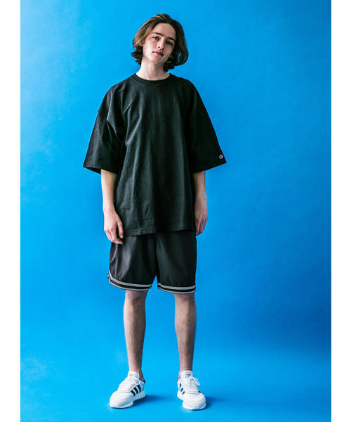 Champion（チャンピオン）の「＜Champion × monkey time＞ REVERSE WEAVE TEE/Tシャツ ◆（Tシャツ/カットソー・メンズ・ホワイト/ブラック・SMALL/MEDIUM/LARGE/X-LARGE）」の8枚目の写真