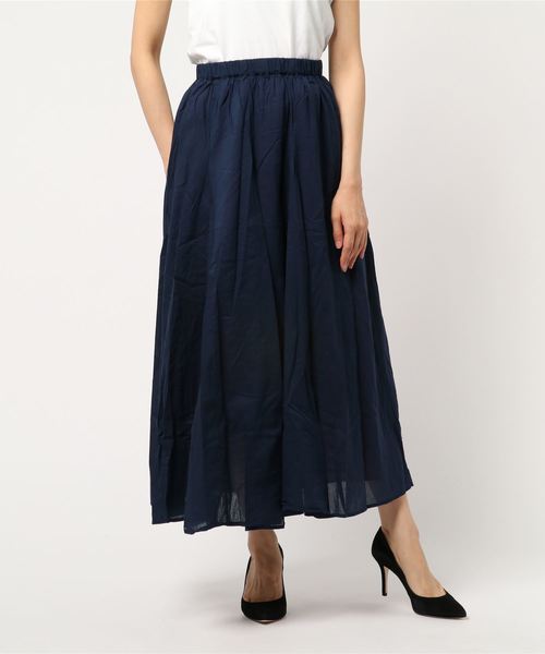 LOWRYS FARM（ローリーズファーム）の「ボイルリバーシブルスカート　786669（スカート・レディース・ブラック/ブラウン/ネイビー・FREE）」の3枚目の写真