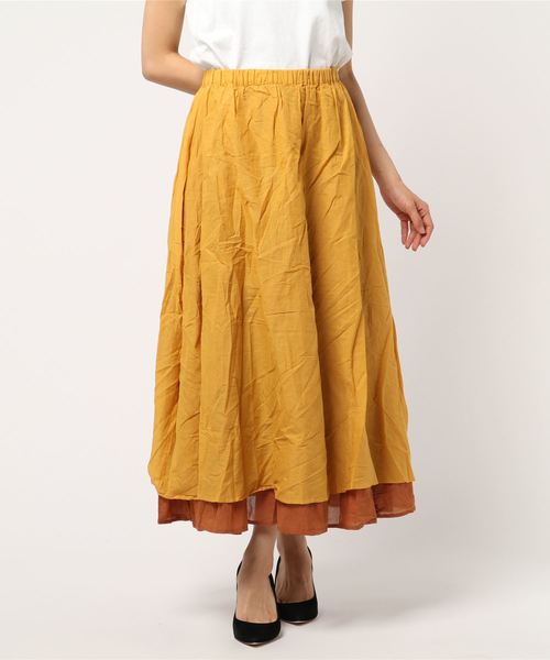 LOWRYS FARM（ローリーズファーム）の「ボイルリバーシブルスカート　786669（スカート・レディース・ブラック/ブラウン/ネイビー・FREE）」の8枚目の写真