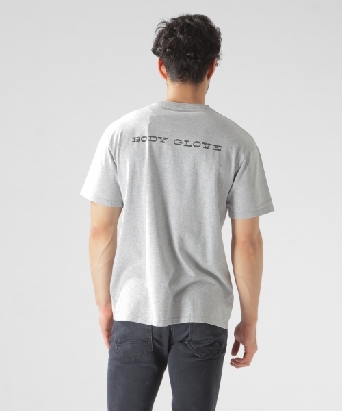 Body Glove（ボディグローブ）の「【BODY GLOVE(ボディグローブ)】HANDロゴ S/S（Tシャツ/カットソー・メンズ・ホワイト/グレー/イエロー・SMALL/MEDIUM/LARGE）」の12枚目の写真