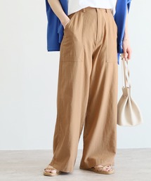 reca（レカ）の「ウエストリボン リネンワイドパンツ（その他パンツ）」