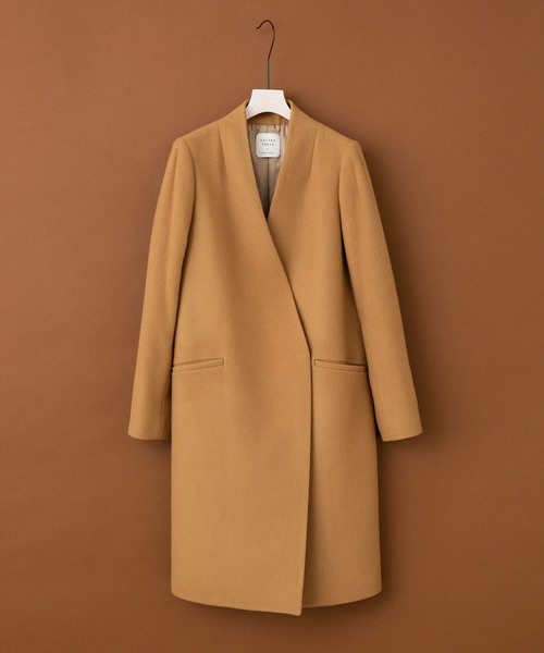 UNITED TOKYO（ユナイテッドトウキョウ）の「Vネックノーカラーコート