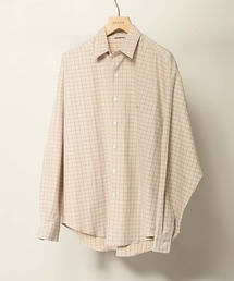 AURALEE | AURALEE / オーラリー ウォッシュドフィンクスツイルチェックビッグシャツ(シャツ/ブラウス)
