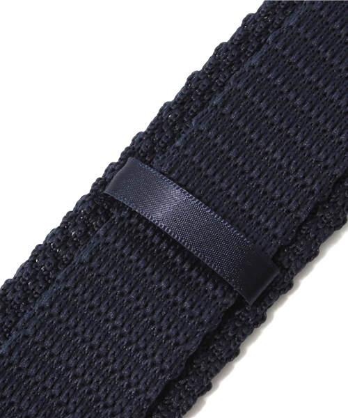 WEGO（ウィゴー）の「WEGO/NYニットタイ（ネクタイ・メンズ・ホワイト/ネイビー・FREE）」の5枚目の写真