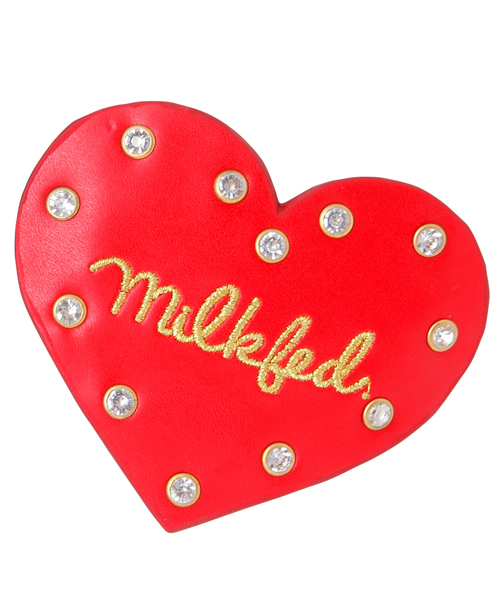 MILKFED.（ミルクフェド）の「HEART BARRETTE（バレッタ/ヘアクリップ・レディース・ブラック/レッド・ONE SIZE）」の2枚目の写真