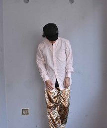 希少 YVES SAINT LAURENT 金ボタン シャツブラウス イヴ・サンローラン 長袖シャツ ブラウス ストライプ マルチ