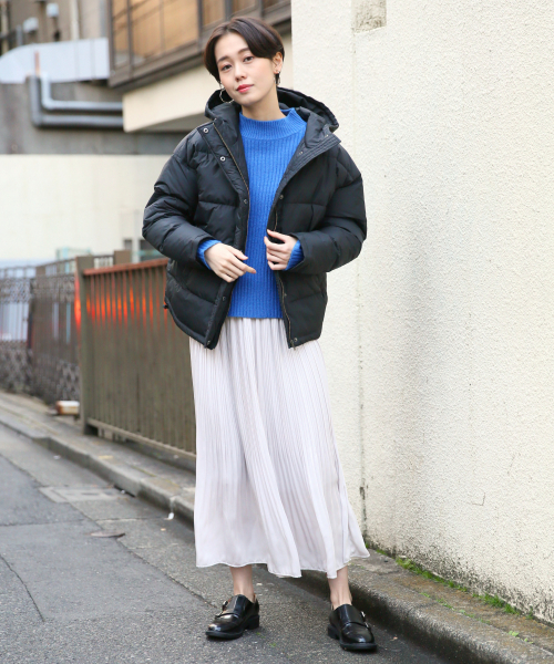 LOWRYS FARM(ローリーズファーム)の「7Gワイドリブプルオーバー 820264(ニット/セーター・レディース・ブラック/ベージュ/オフホワイト/ブルー・FREE)」の5枚目の写真