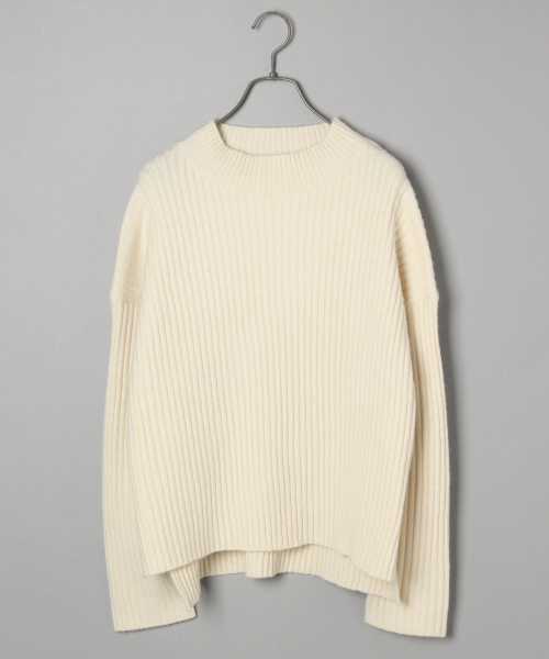 LOWRYS FARM(ローリーズファーム)の「7Gワイドリブプルオーバー 820264(ニット/セーター・レディース・ブラック/ベージュ/オフホワイト/ブルー・FREE)」の16枚目の写真