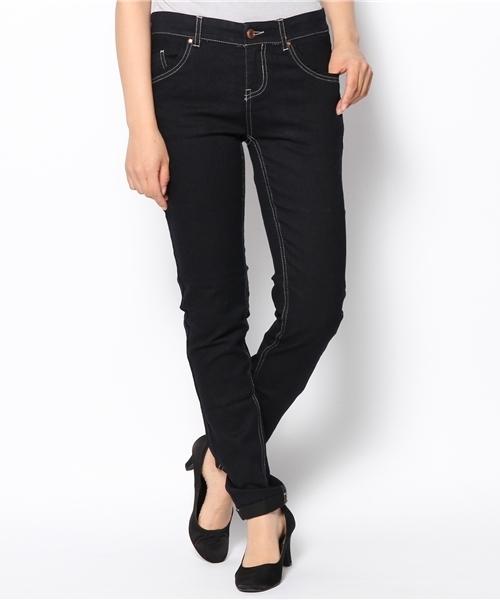 mystic（ミスティック）の「デニムスキニーPT（デニムパンツ・レディース・ネイビー/ブルー/ライトブルー・1/00/0）」の14枚目の写真