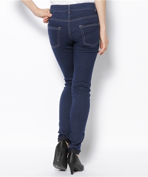 mystic（ミスティック）の「デニムスキニーPT（デニムパンツ・レディース・ネイビー/ブルー/ライトブルー・1/00/0）」の11枚目の写真