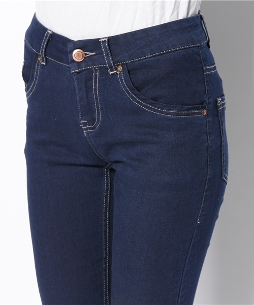 mystic（ミスティック）の「デニムスキニーPT（デニムパンツ・レディース・ネイビー/ブルー/ライトブルー・1/00/0）」の13枚目の写真