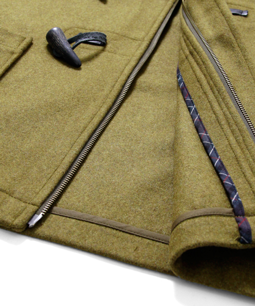 URBAN RESEARCH DOORS MENS（アーバンリサーチ ドアーズ メンズ）の「DOORS メルトンショートダッフルコート（ダッフルコート・メンズ・ブラック/カーキ/ブルー/マスタード/ボルドー・38/40/42）」の11枚目の写真