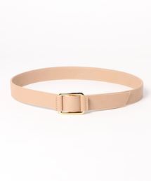natural couture | スクエアバックル太ベルト(ベルト)