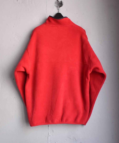 patagonia(パタゴニア)の「【ヴィンテージ古着】Patagonia/パタゴニア シェルドシンチラ フリース スナップT(ジャージ・メンズ・レッド・LARGE)」の2枚目の写真