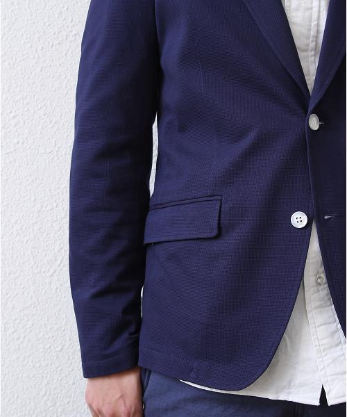 coen(コーエン)の「COOLMAXサーフジャケット(テーラードジャケット・メンズ・ネイビー/その他1・LARGE/SMALL/MEDIUM/X-LARGE)」の5枚目の写真