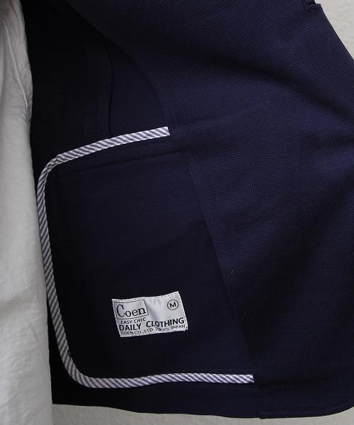 coen(コーエン)の「COOLMAXサーフジャケット(テーラードジャケット・メンズ・ネイビー/その他1・LARGE/SMALL/MEDIUM/X-LARGE)」の6枚目の写真
